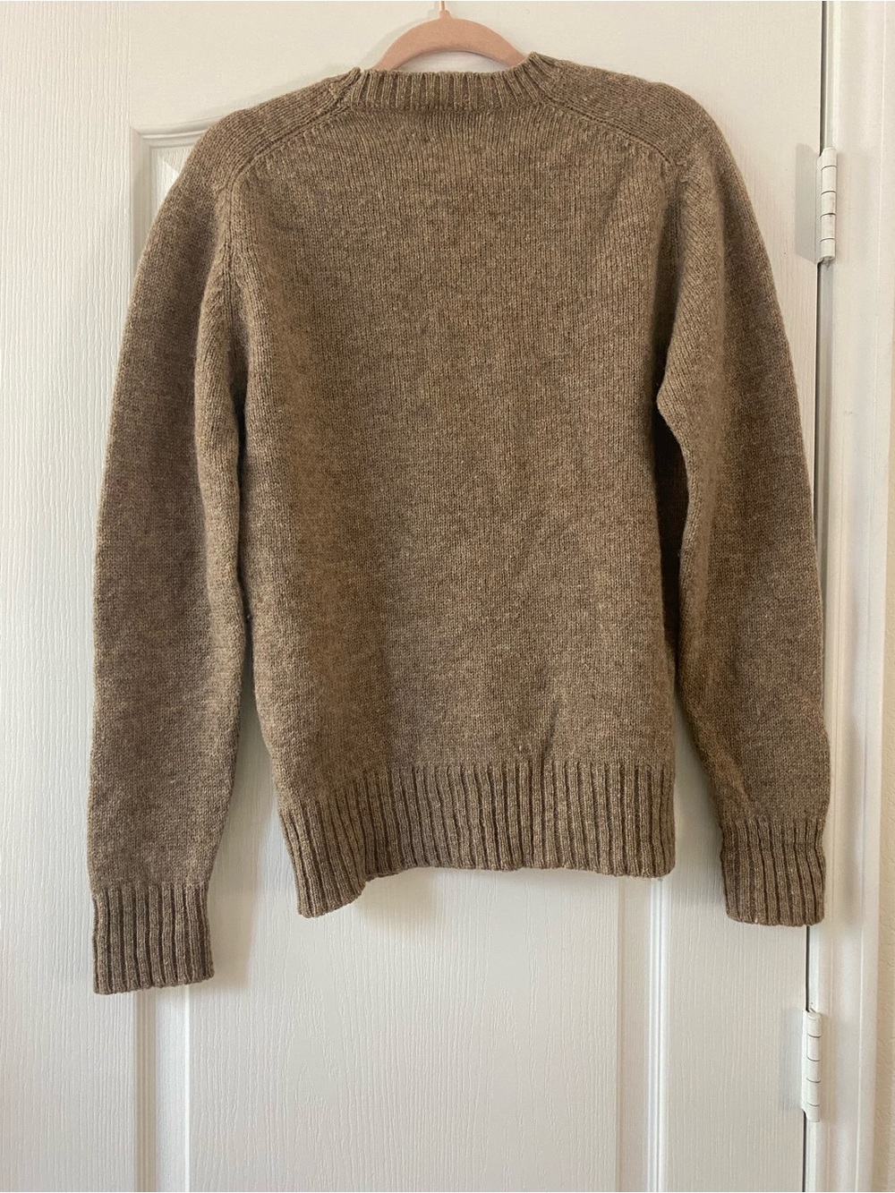 Marshall Field&Co. 100% Wool Crewneck Sweater - Brown - Picture 5 of 8